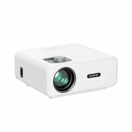 BlitzWolf BW-V5 1080p LED proiector/proiector, HDMI, USB, AV (alb) [1]