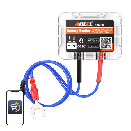 Accesorii Auto - Bluetooth Battery Tester Ancel BM200