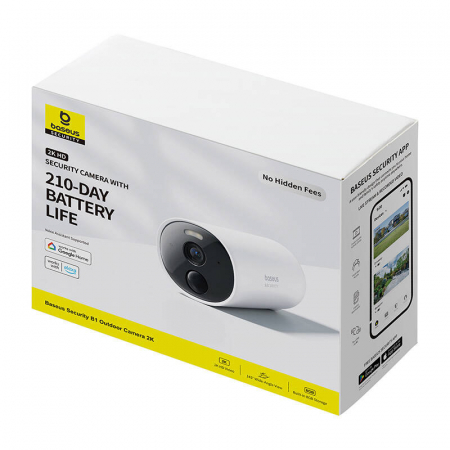 Camera de exterior Baseus B1 2k (alb) [5]