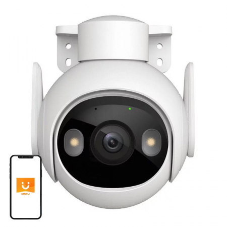 Supraveghere Video Acasa - Camera rotativa Wi-Fi pentru exterior IMOU Cruiser 2 5MP