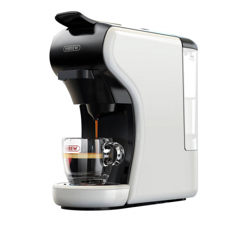 Expresoare de cafea - CAPSULE COFFEE MACHINE 4 IN 1 HiBREW H1A-white (alb)