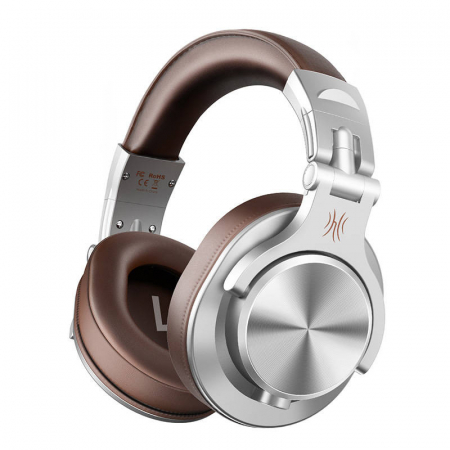 Casti cu Fir HiFi - Casti audio TWS OneOdio A71 (maro)
