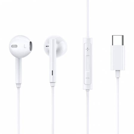 Casti cu Fir HiFi - Casti cu fir Mcdodo HP-7500, USB-C (alb)