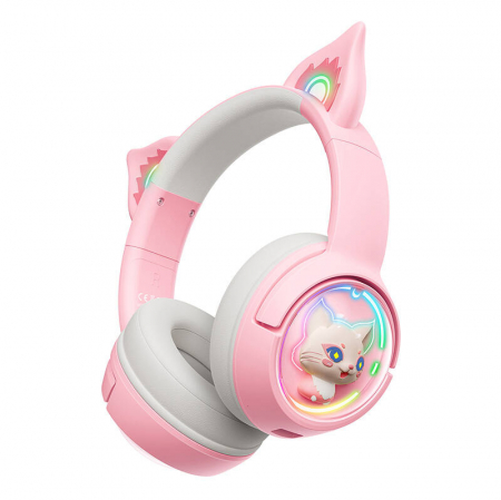 AUDIO & VIDEO - Casti de gaming ONIKUMA B5 (roz)