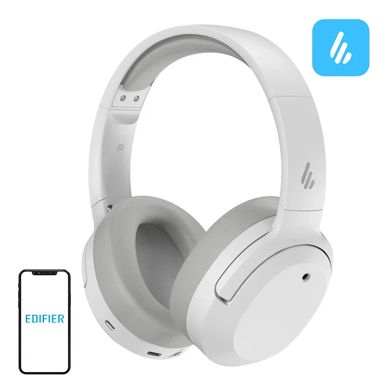 AUDIO & VIDEO - Casti fara fir Edifier W820NB, ANC (alb)