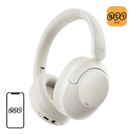 AUDIO & VIDEO - Casti fara fir QCY ANC H4 (alb)