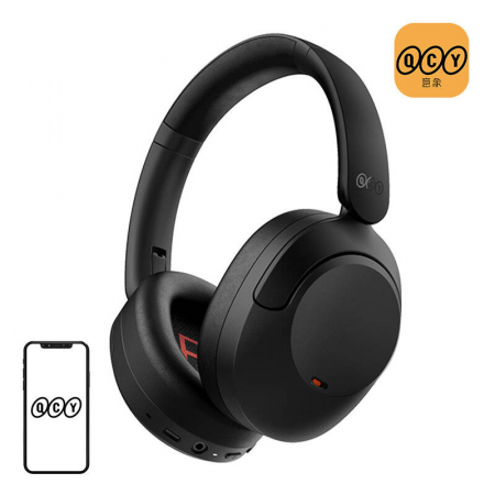 AUDIO & VIDEO - Casti fara fir QCY ANC H4 (negru)