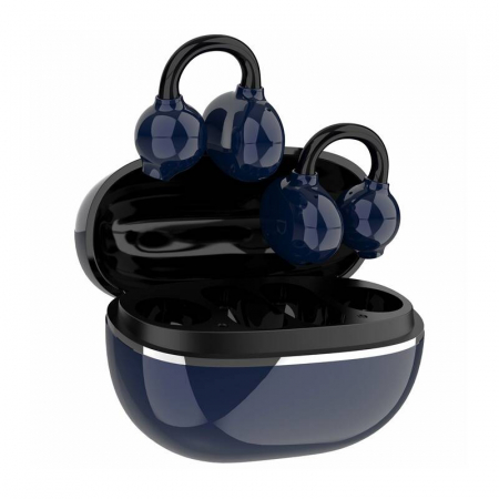 AUDIO & VIDEO - Casti in-ear OWS LDNIO T09 (albastru inchis)