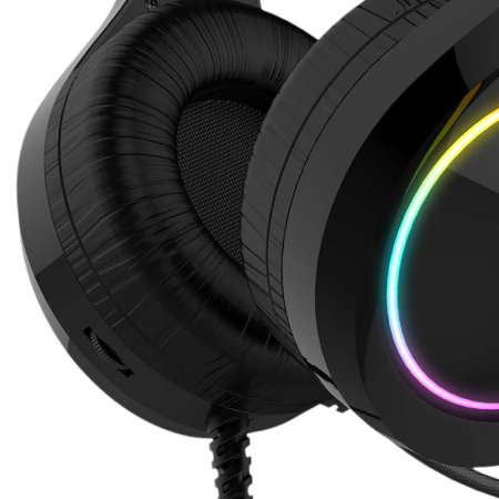 Casti pentru jocuri Havit GAMENOTE H2232D RGB USB+3.5mm [4]