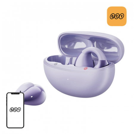 AUDIO & VIDEO - Casti QCY Crossky Clip C30 (violet)