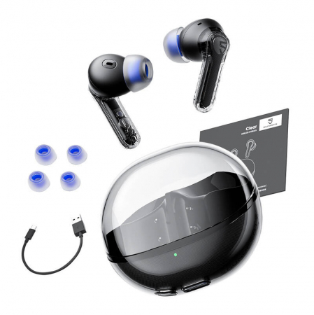 Casti Soundpeats Clear (negru) [5]