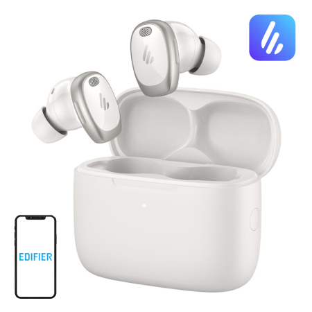 AUDIO & VIDEO - Casti TWS Edifier NeoDots, ANC (alb)