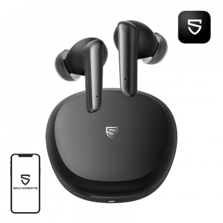 AUDIO & VIDEO - Casti TWS Soundpeats Life Lite (negru)