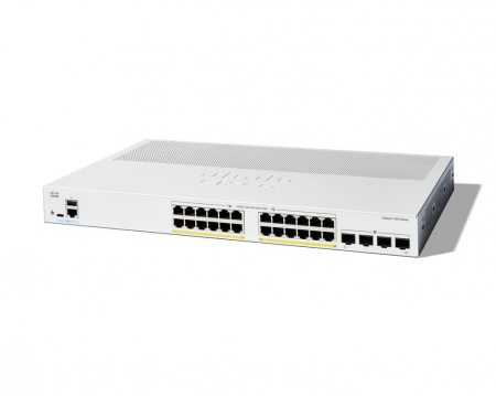 Datacenter, Network & Security - Catalyst 1200 24-port GE, PoE, 4x1G SFP