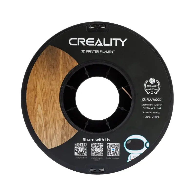 CR-PLA Wood Filament Creality (White Pine) [2]