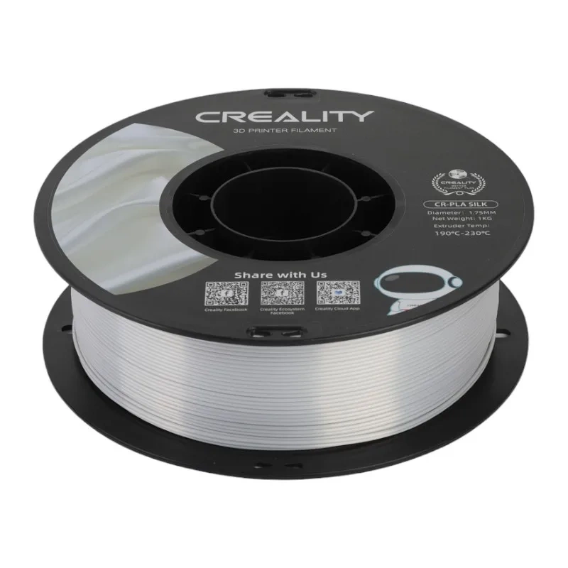 CR-Silk PLA Filament Creallity (Silver) [4]