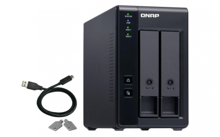 NAS Storage - DAS ENCLOSURE 2BAY USB-C/TR-002 QNAP
