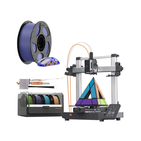 Tehnologii Creative - Drukarka 3D Anycubic Kobra 3 V2 Combo + Hotend + Filament gratis