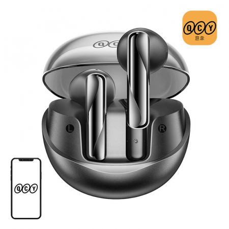 AUDIO & VIDEO - Earphones TWS QCY AilyBuds Clear T32 (black)