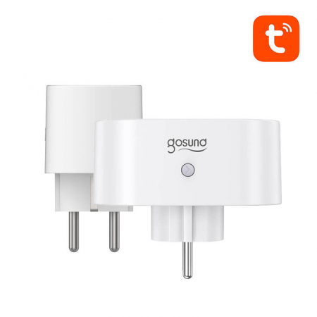 Gosund SP211 priza inteligenta WiFi dubla, 2 bucati 3500W (pachet de doua) Tuya [3]