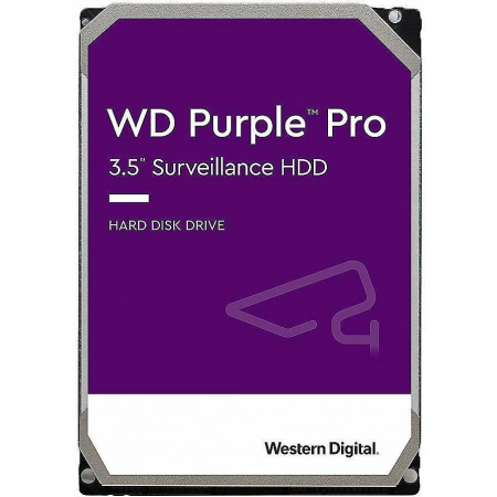 HDD Video Surveillance - HDD SATA 12TB 6GB/S 256MB/PURPLE WD121PURP WDC