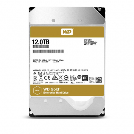 HDD Enterprise SATA - HDD SATA 12TB 7200RPM 6GB/S/256MB GOLD WD121KRYZ WDC