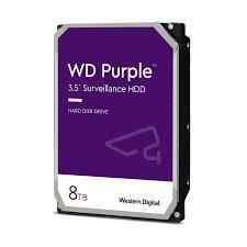HDD Video Surveillance - HDD SATA 8TB 6GB/S 256MB/PURPLE WD8002PURP WDC