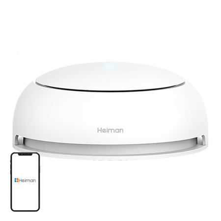 Senzori inteligenti - Heiman HM2SA-1W Senzor de alarma de fum fara fir interconectat
