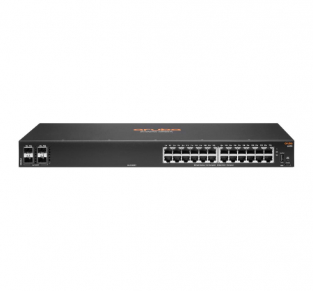 NETWORK SWITCHES - HPE Aruba Networking CX 6000 24G 4SFP Switch