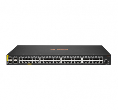 NETWORK SWITCHES - HPE Aruba Networking CX 6000 48G Class4 PoE 4SFP 370W Switch