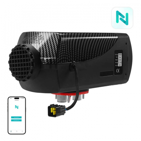 Incalzitor de parcare - incalzitor de parcare Blitzwolf BW-AH-S2-BT, 5kw, 12V