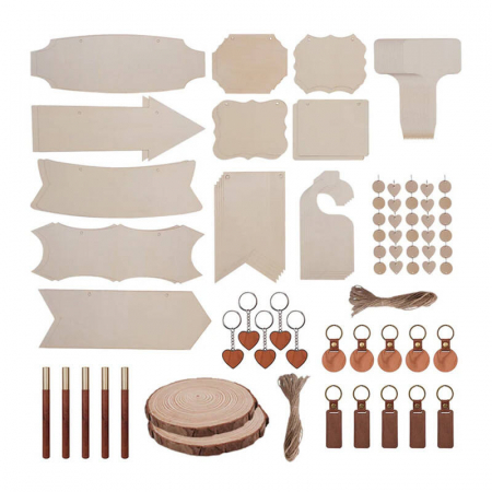 Tehnologii Creative - LaserPecker Wooden engraving materials set (190 pcs)