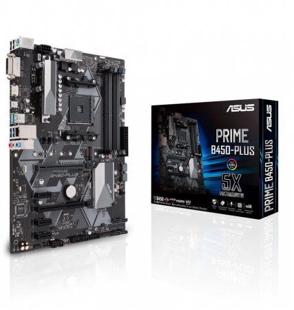 Mainboards for AMD CPUs - MB AMD B450 SAM4 ATX/PRIME B450-PLUS ASUS