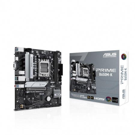 Mainboards for AMD CPUs - MB AMD B650 SAM5 MATX/PRIME B650M-K ASUS