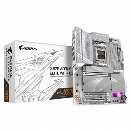 Mainboards for AMD CPUs - MB AMD X870 SAM5 ATX/X870 A ELITE WF7 ICE GIGABYTE