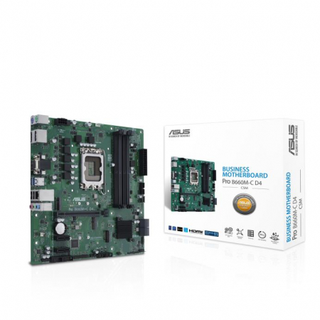 Mainboards for AMD CPUs - MB B660 S1700 MATX/PRO B660M-C D4-CSM ASUS
