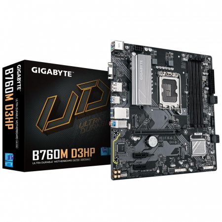 Mainboards for Intel CPUs - MB B760 S1700 MATX/B760M D3HP 1.0 GIGABYTE