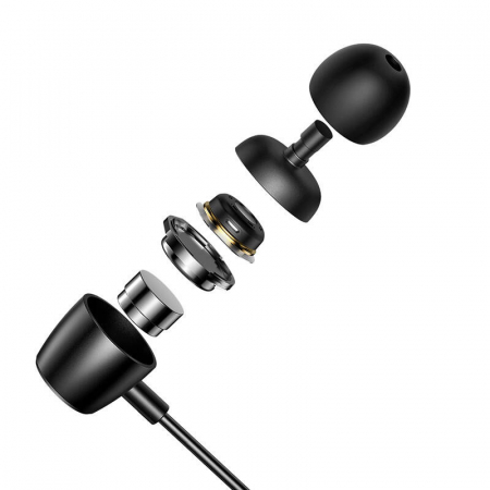 Mcdodo HP-1050 casti in-ear, cu fir, USB-C (negru) [1]