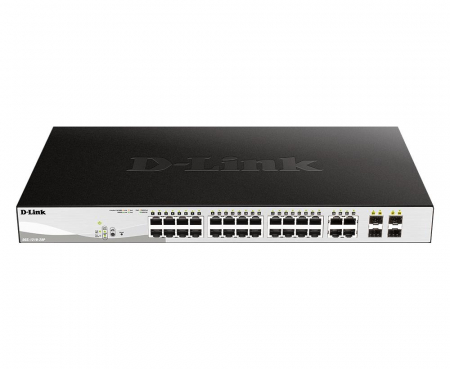 Switches - NET SWITCH 24PORT 10/100/1000/POE 4SFP DGS-1210-28P/E D-LINK