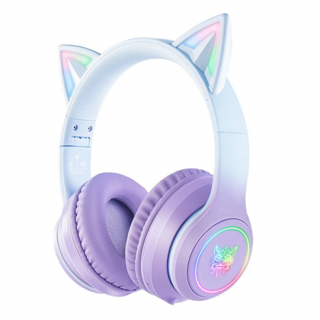 AUDIO & VIDEO - ONIKUMA B90 Gaming headset (Blue/Purple)