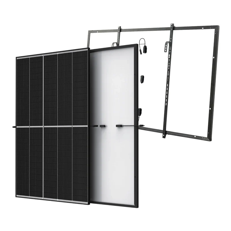 Panou Solar Portabil - Pachet de panouri solare Trina 400W + kit suport balcon EcoFlow