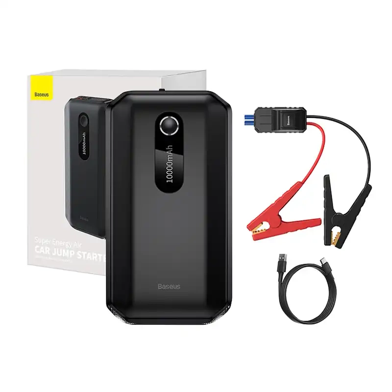 Starter Auto - Powerbank / Baseus Super Energy Car Jump Starter, 10000mAh, 1000A, USB (negru)