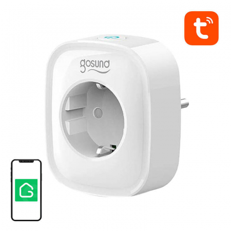 Smart Home Gadget - Priza inteligenta WiFi Gosund SP1 E/F- unischuko, Tuya