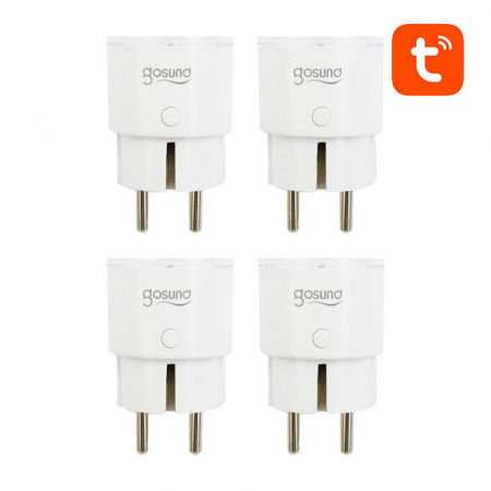 Priza inteligenta WiFi Gosund SP111 3680W 16A, Tuya 4-pack [3]