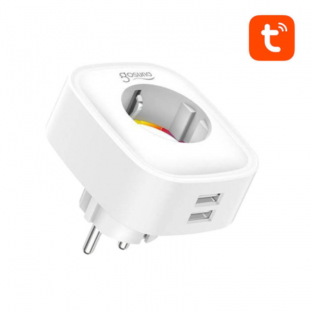 Priza inteligenta WiFi Gosund SP112 2xUSB, 16A, Tuya [1]