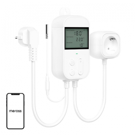 Prize inteligente - Regulator termostatic de temperatura Meross MTS960HK (HomeKit)