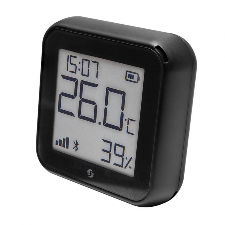 Senzor de temperatura si umiditate WIFI Shelly HandT gen3 (negru) [1]