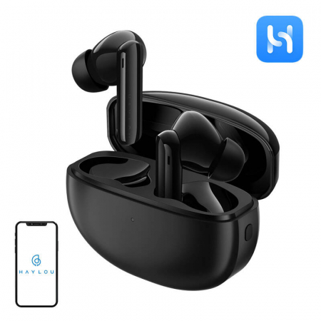 AUDIO & VIDEO - Sluchadla do usi TWS Haylou W1 ANC (modre)