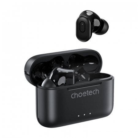 AUDIO & VIDEO - TWS Choetech BH-T15 ANC+ENC Casti fara fir (negru)