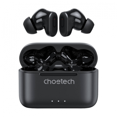TWS Choetech BH-T15 ANC+ENC Casti fara fir (negru) [1]